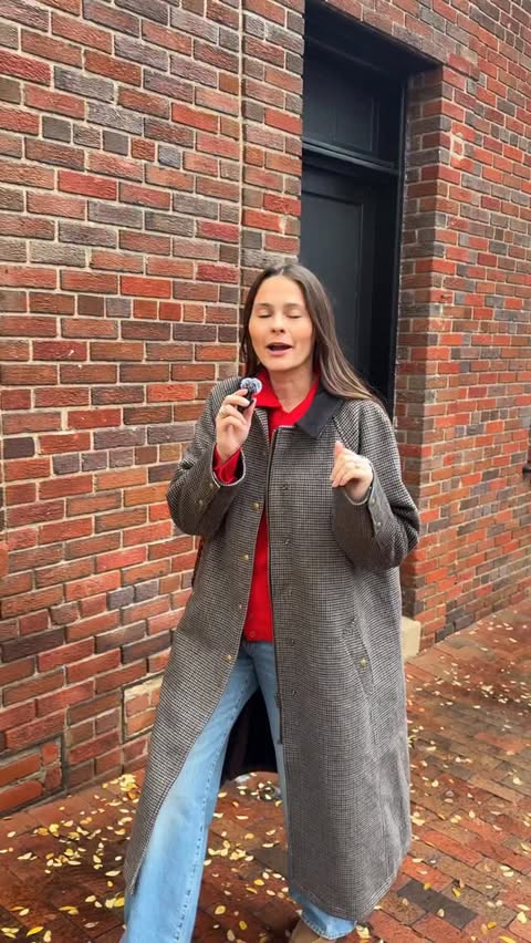 Instagram post by @styledbykimkj for J.Crew. Caption reads: shop with me for everyone on my list at @jcrew !....