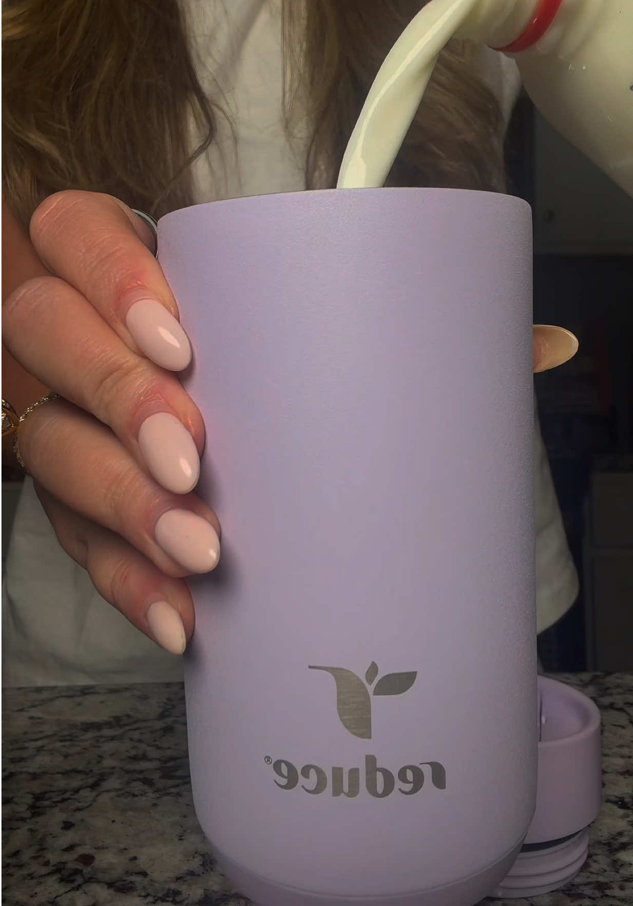 TikTok post by @kceastlanddd for Reduce. Caption reads: [...] THE EPITOMY OF PURSE LATTE🧋🤩👜🤎👏🏼....