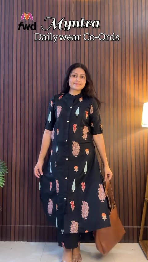 Instagram post by @khushbu_chaudharyy for fwd. Caption reads: Summer Coord Sets Under Budget @myntrafwd Comment....
