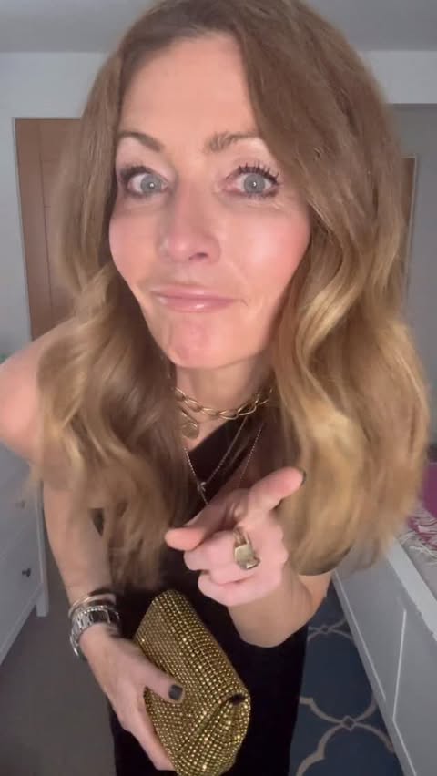 Instagram post by @doesmybumlook40 for John Lewis. Caption reads: AD WHICH DRESS?? One, two or three? Yes one is....