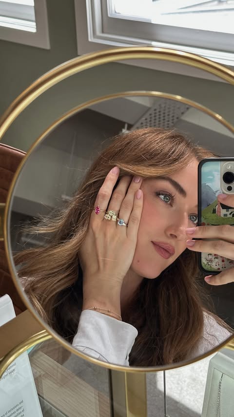 Instagram post by @daisyclementine for Cullen Jewellery. Caption reads: [...] excuse to try on sparkly things at....