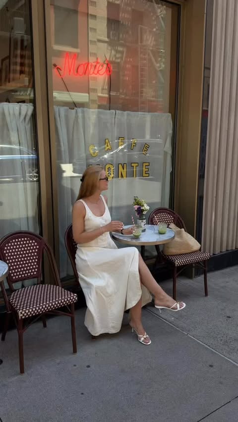 Instagram post by @kristelkalm for Nine West. Caption reads: [...] perfect heeled sandal for the summer....