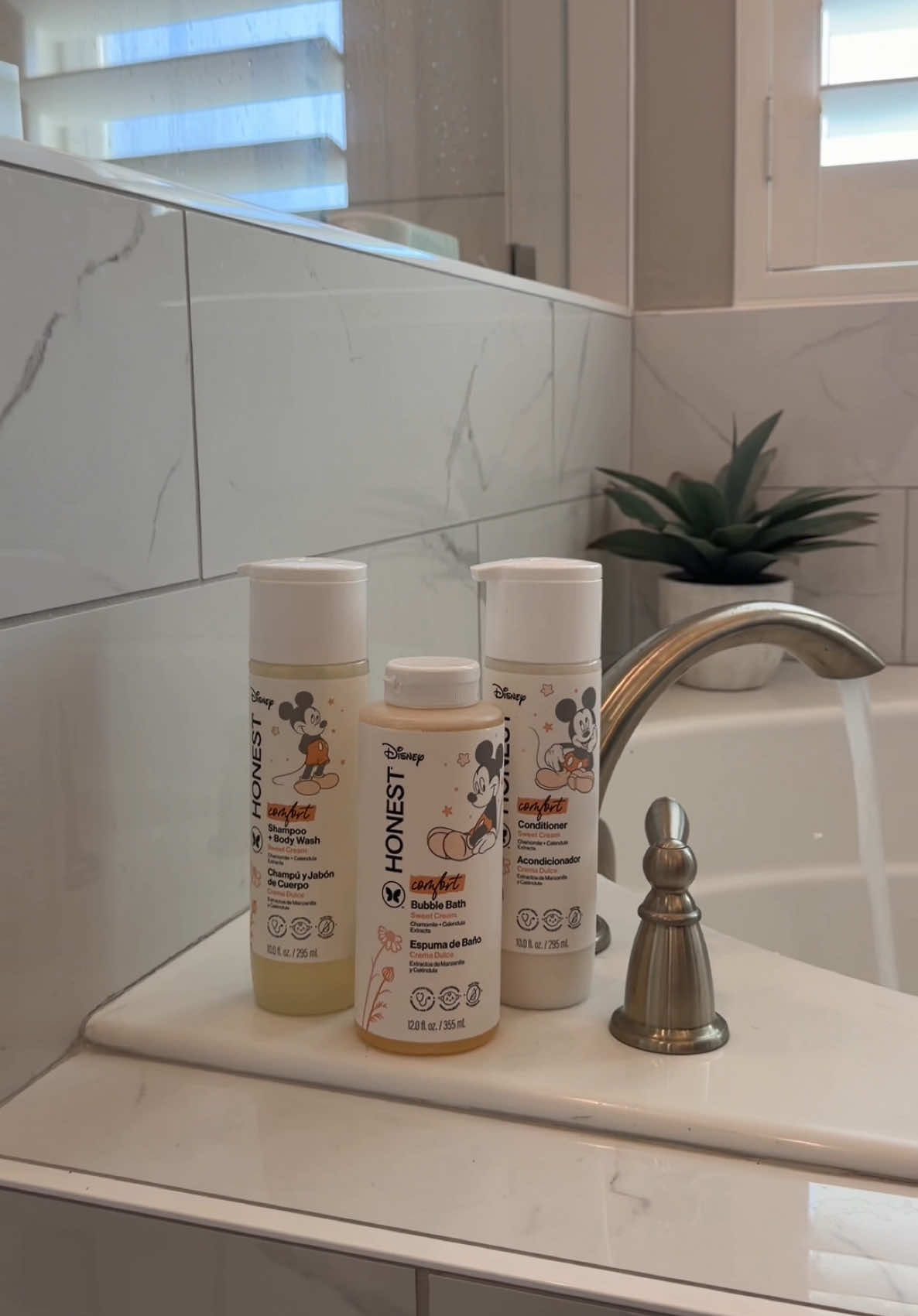 TikTok post by @lindsarnold for Honest. Caption reads: Bath time just got more fun with @Honest’s new....