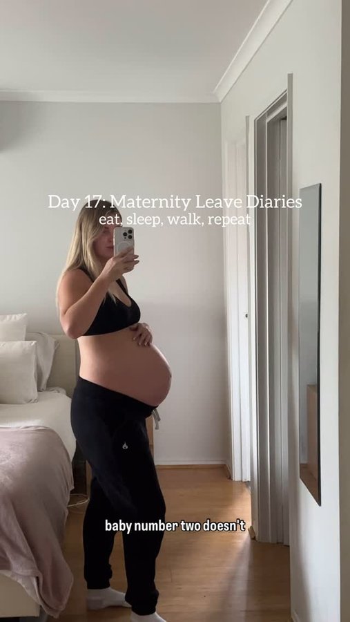 Instagram post by @_fitwithbritt for Youfoodz. Caption reads: Did your second baby come earlier or later than....