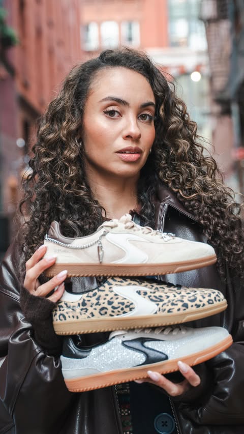 Instagram post by @shadetv247 for SKECHERS. Caption reads: I partnered with Skechers to style their cute....