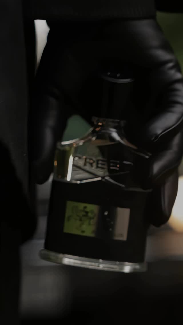 Instagram post by @janis_danner for Creed Fragrance. Caption reads: @creedfragrance was the only thing we brought from....