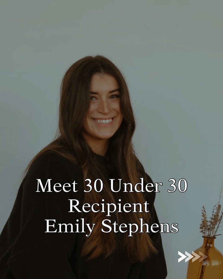 Instagram post by @emilymariestephens for Beauty Launchpad. Caption reads: [...] with support from @denmanpro, Beauty....