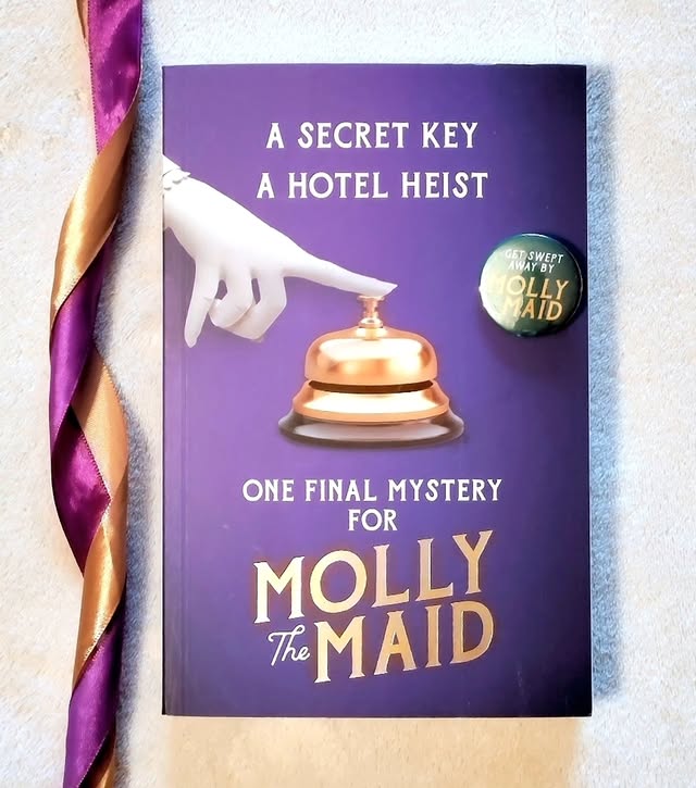 Instagram post by @emmas.biblio.treasures for HarperCollinsUK. Caption reads: 🛎️𝑩𝒐𝒐𝒌 𝑹𝒆𝒗𝒊𝒆𝒘: 𝑻𝒉𝒆 𝑴𝒂𝒊𝒅'𝒔....