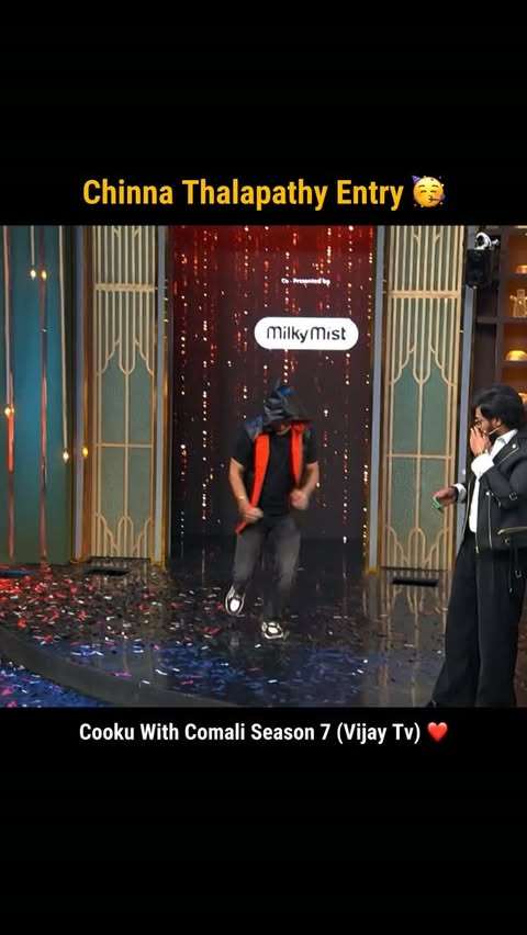 Instagram post by @pullingoo_meme for Vijay Television. Caption reads: [...] Saturday & Sunday At 9:30 PM On....
