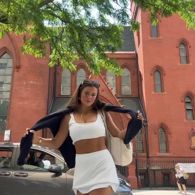 Instagram post by @isabella.lauren for Victoria's Secret. Caption reads: answering my most asked question & feeling SO....