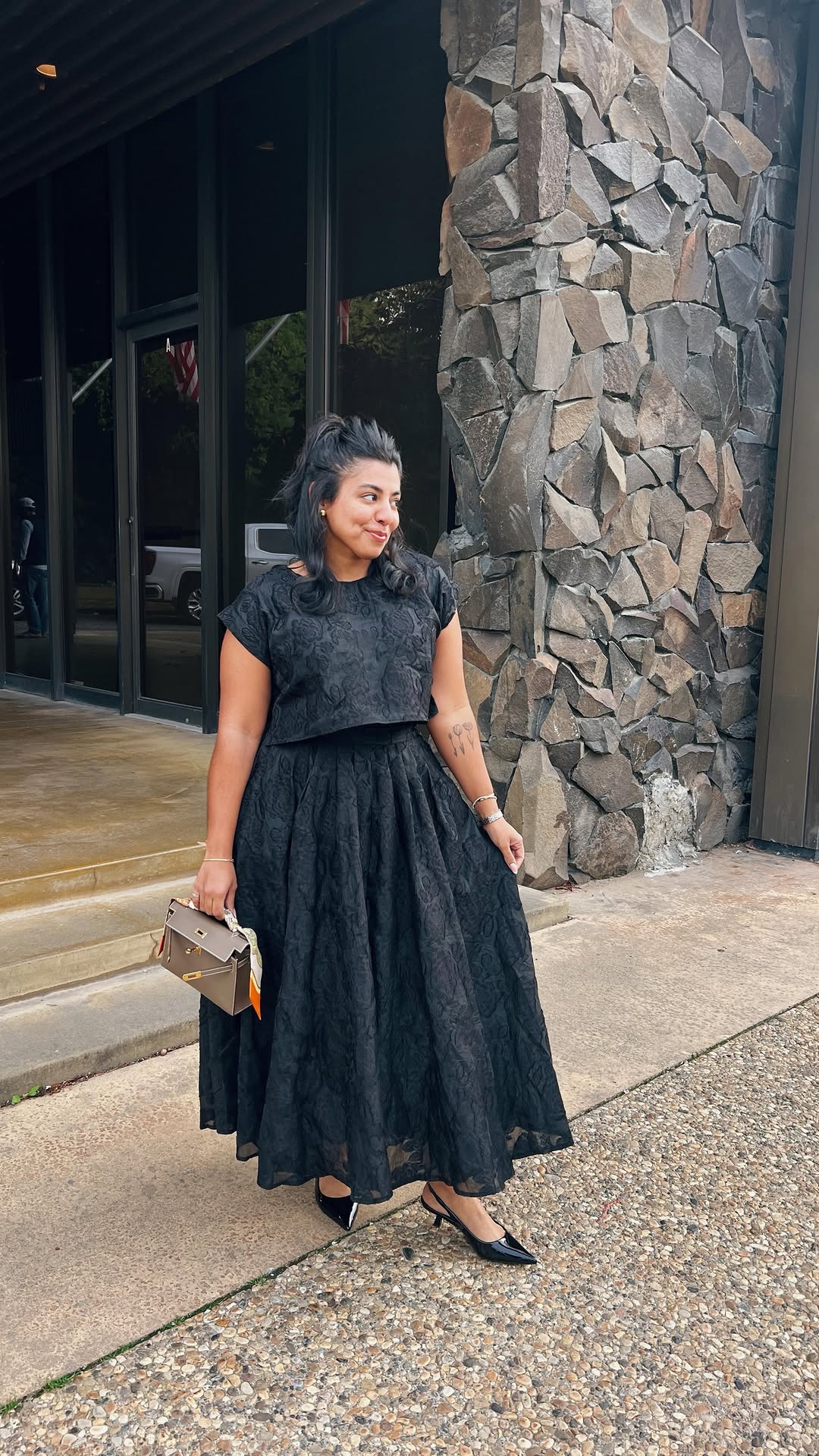 Instagram post by @fashionablyizzy for shoppinkblush.com. Caption reads: Try on my @shoppinkblush order with me 😍 Which....