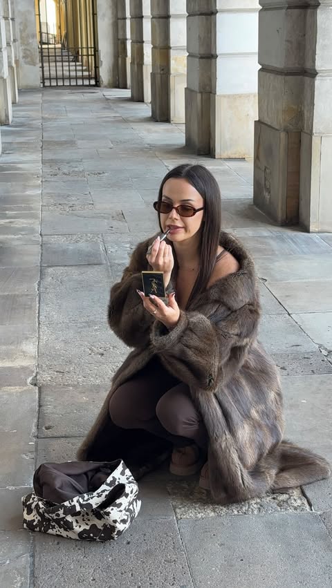 Instagram post by @natalia.sulima for Gym Glamour. Caption reads: [...] „NATSUL” do @gym_glamour 💖 reklama....