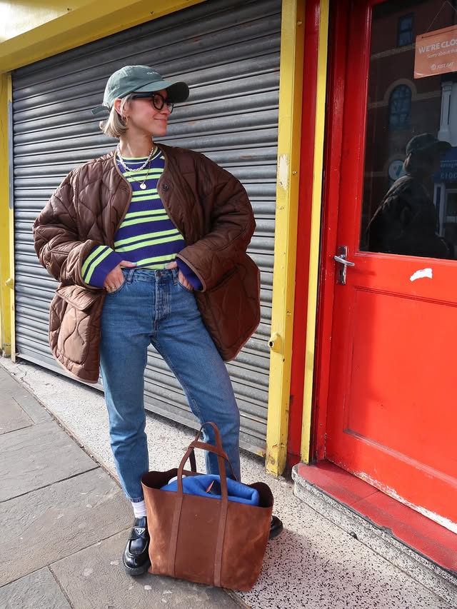 Instagram post by @goodmannersstyle for Accessorize. Caption reads: A little winter outfit recap from 2025 ❤️ love....