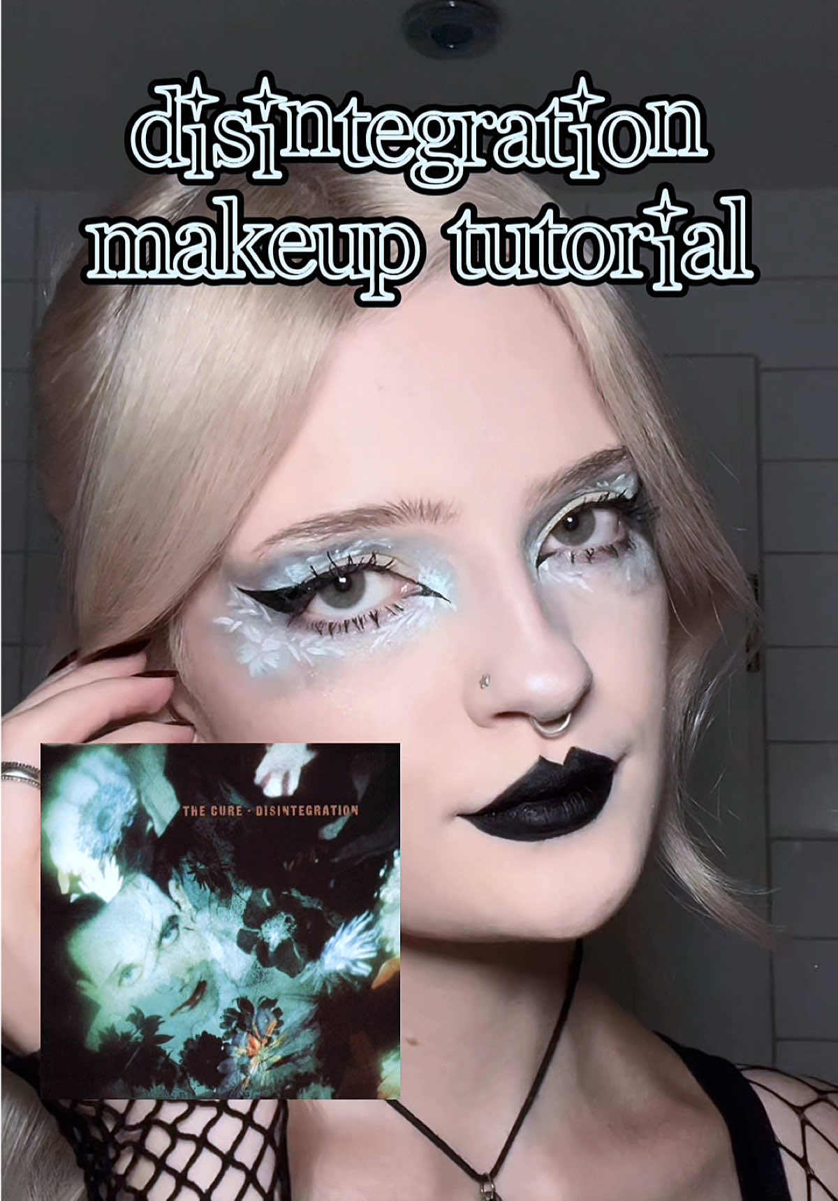 TikTok post by @gloomyfly666 for Noiricorn. Caption reads: [...] ⭐️ *blightmoon eyeshadow palette @NOIRICORN....