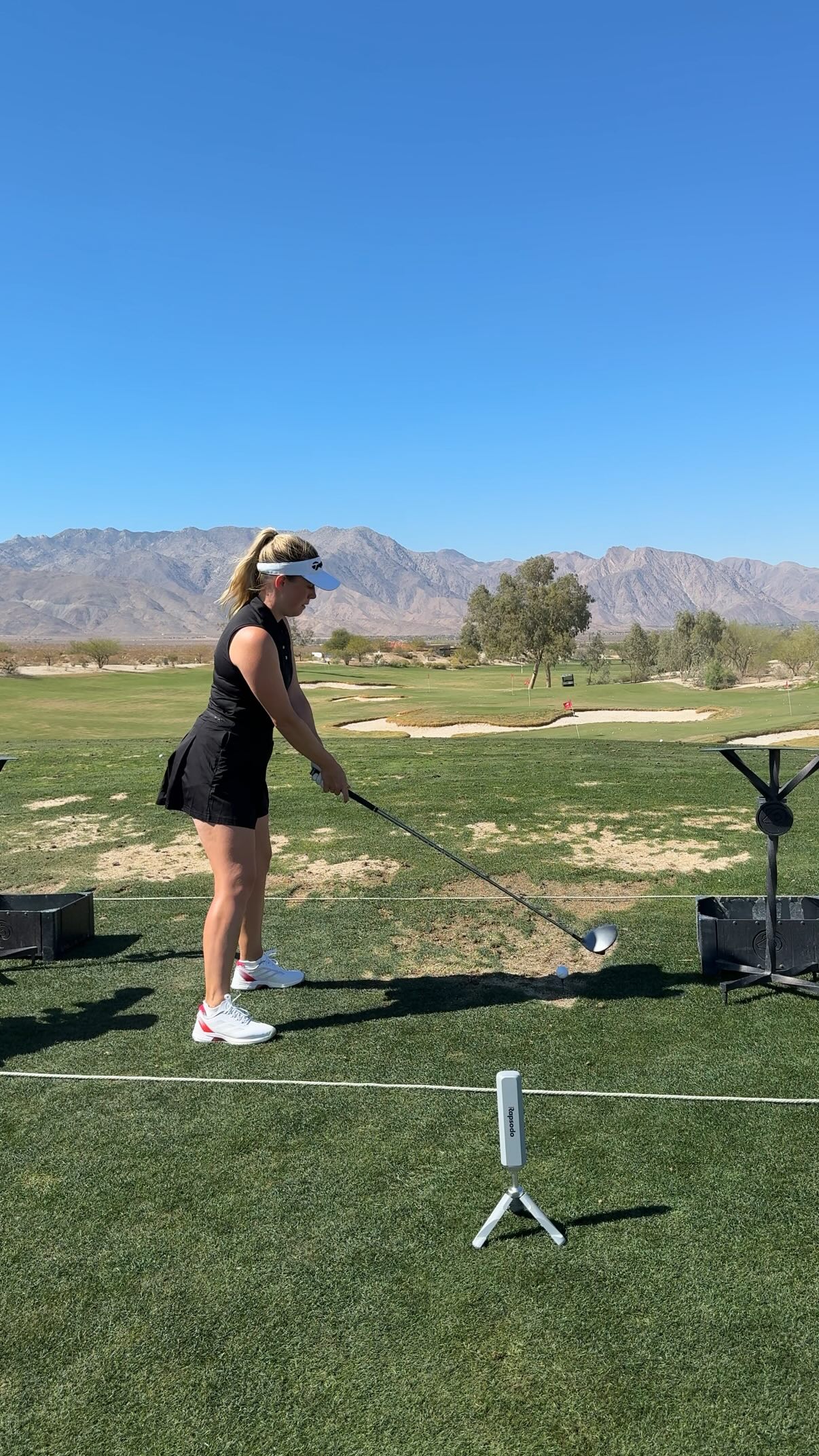 Instagram post by @ellieeskoog for Rapsodo. Caption reads: [...] every single club in my bag 🫡

ad for....