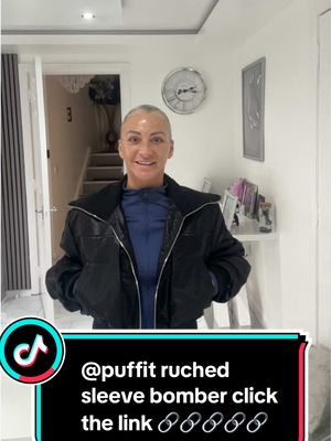 TikTok post by @linzkelsarlo for PUFFIT UK Shop. Caption reads: @PUFFIT.UK.SHOP I absolutely love this....