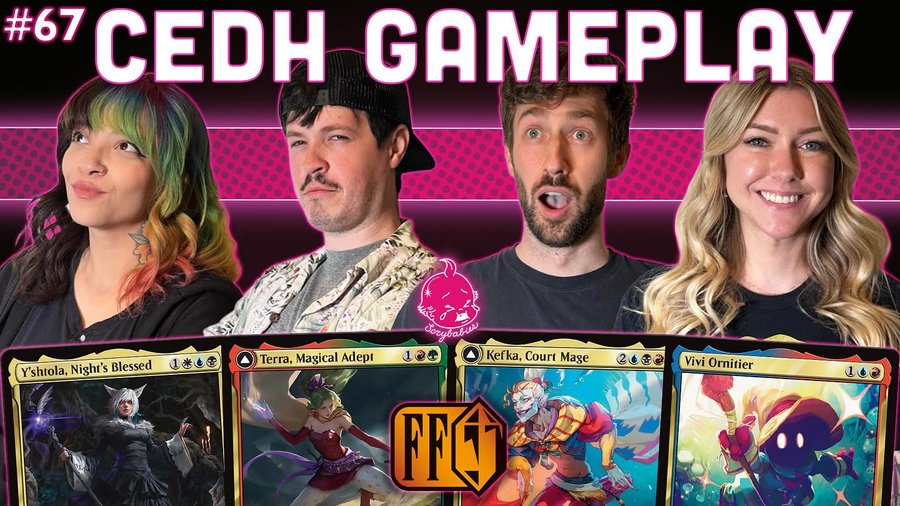 Instagram post by @scrybabiesmtg for Dragon Shield. Caption reads: [...] for making these episodes possible,....