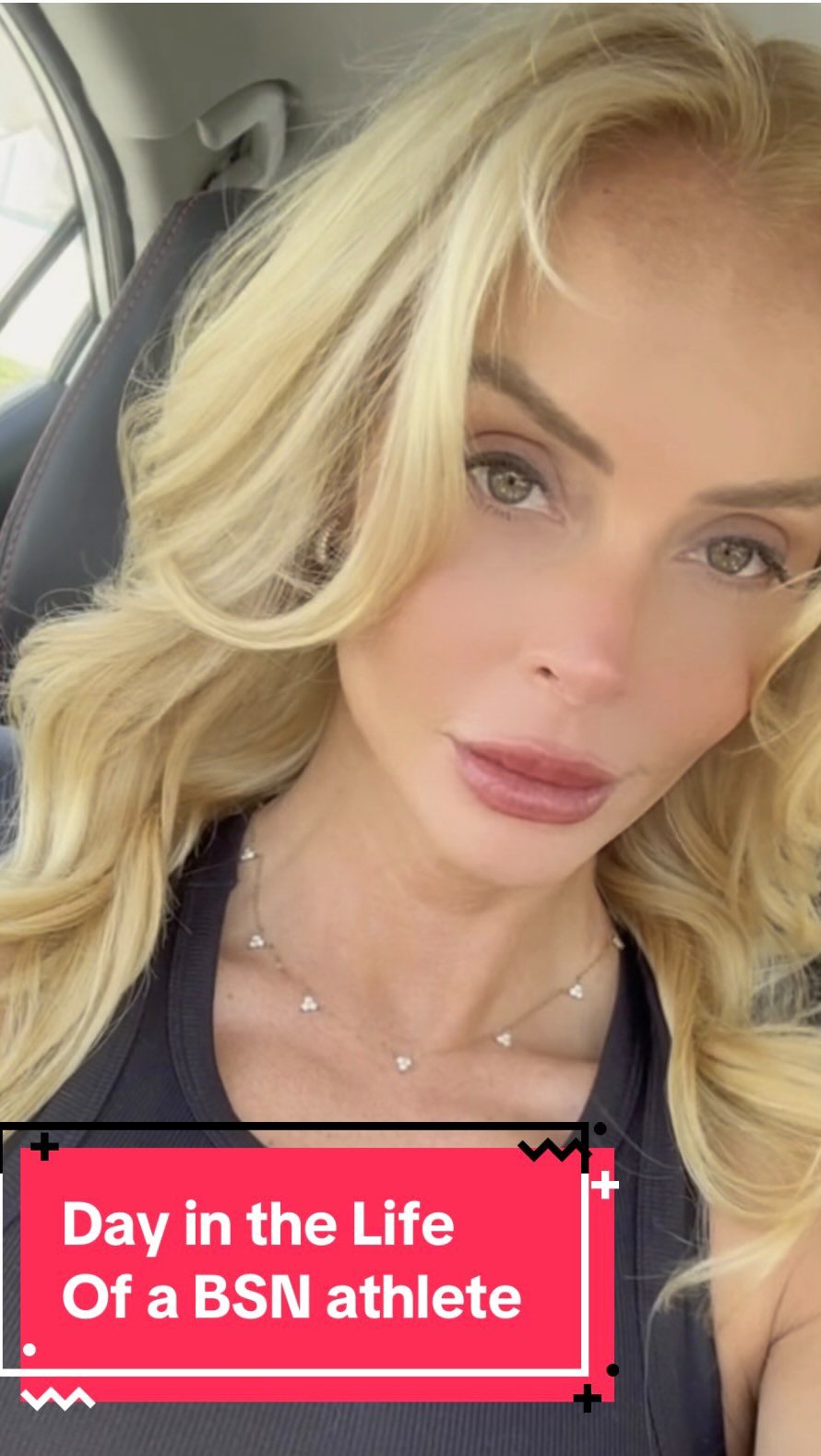 Instagram post by @suncityathleticclub for BSN. Caption reads: Day in the life of a BSN athlete, gym owner, and....