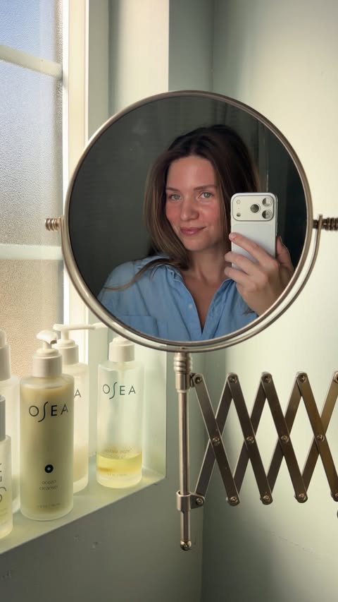 Instagram post by @joslynkramer for OSEA. Caption reads: for years, OSEA was on my Christmas list and last....