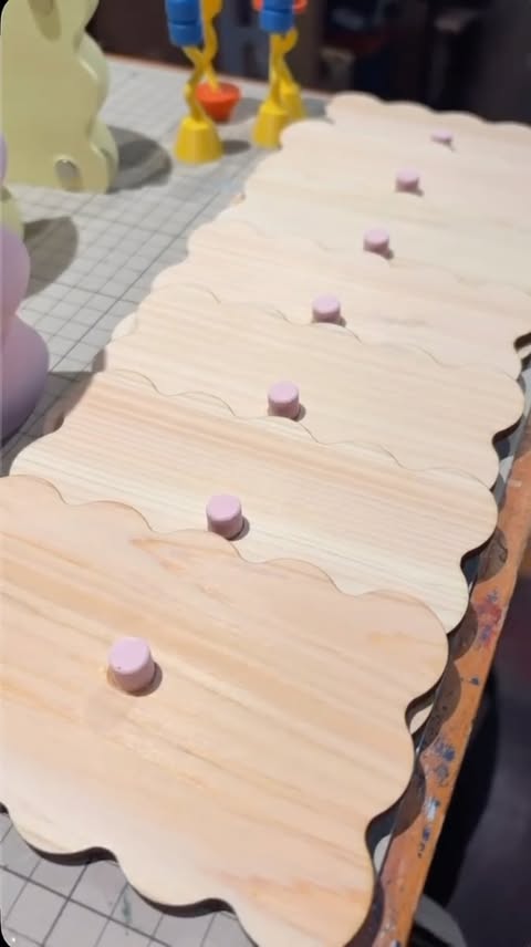 Instagram post by @comoco_products for xTool. Caption reads: △◻︎HINA in Process xTool P2S 55W.