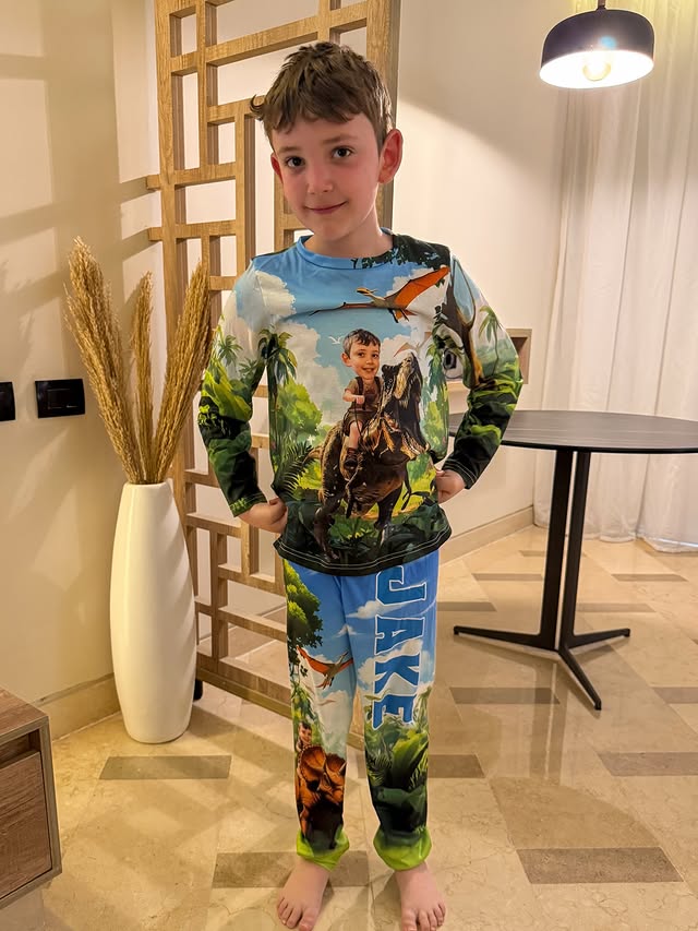 Instagram post by @jakedominic2018 for Makemesurprise. Caption reads: ad 🦖 MakeMeSurprise 🦖 Jake loves Jurassic World,....