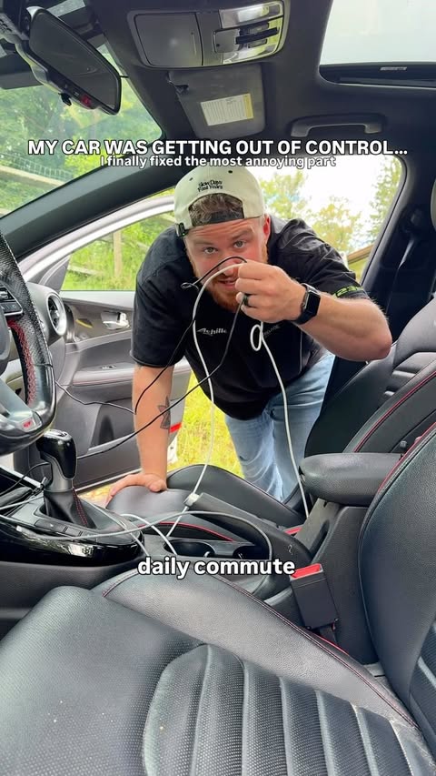 Instagram post by @itssimplyjordan for ESR. Caption reads: My car has been a MESS but thanks to....