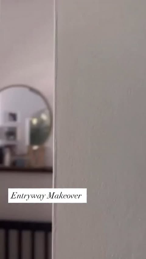 Instagram post by @dani.mccormick for Wallblush. Caption reads: One of my favorite DIY projects! @wall.blush....