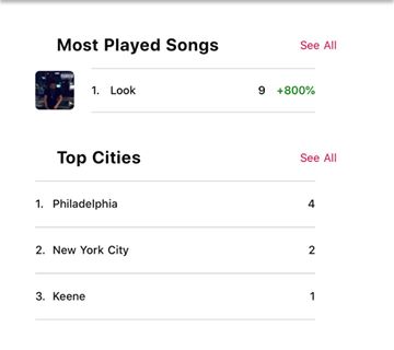 Instagram post by @biggdavibez17 for Interscope Records. Caption reads: Just wanted to take a moment to say thank you to....