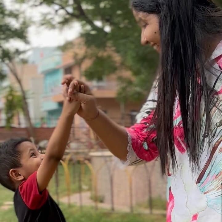 Instagram post by @pinank_sharma_2021 for Himalaya Babycare. Caption reads: Enriched with natural ingredients like watermelon....
