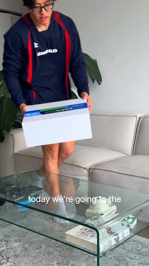 Instagram post by @elliotchoy for Hyundai Worldwide. Caption reads: FIFA World Cup vlog ⚽️ ft. the @hyundaiusa 2026....