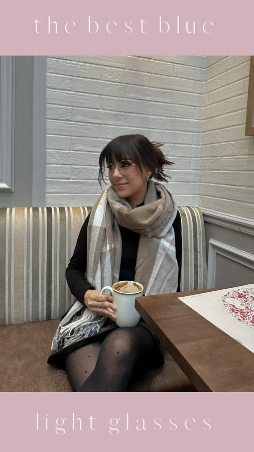 Instagram post by @ohh.miaa for Clearly. Caption reads: [...] most of the day, and thanks to my new....