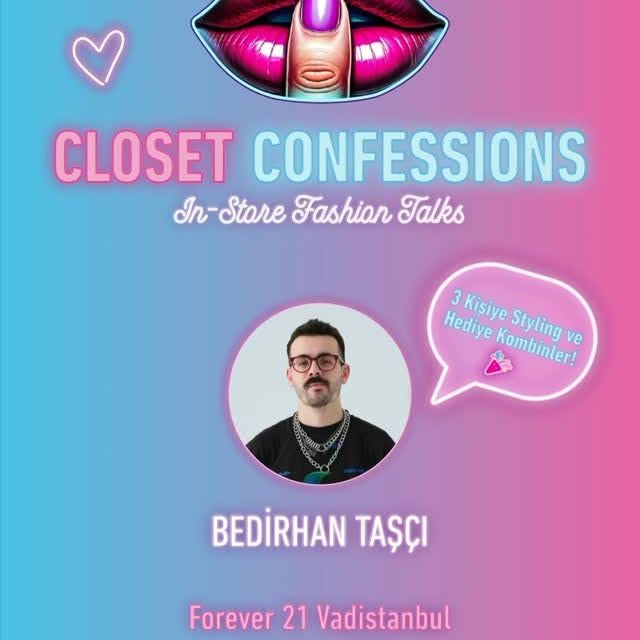 Instagram post by @bedirhantasc for Forever21. Caption reads: [...] şansı da seni bekliyor.💅 Detaylar....