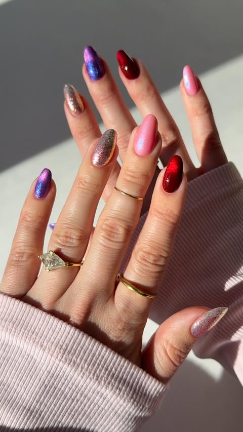 Instagram post by @thatglosssauce for Cracked Polish. Caption reads: [...] collection, Last Minute Gifts, from....