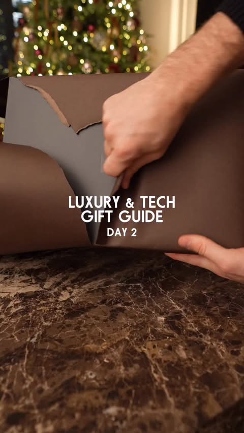 Instagram post by @bentaylortech for Bang & Olufsen. Caption reads: Day 2 of my 12 Days of Tech & Luxury gift guide....