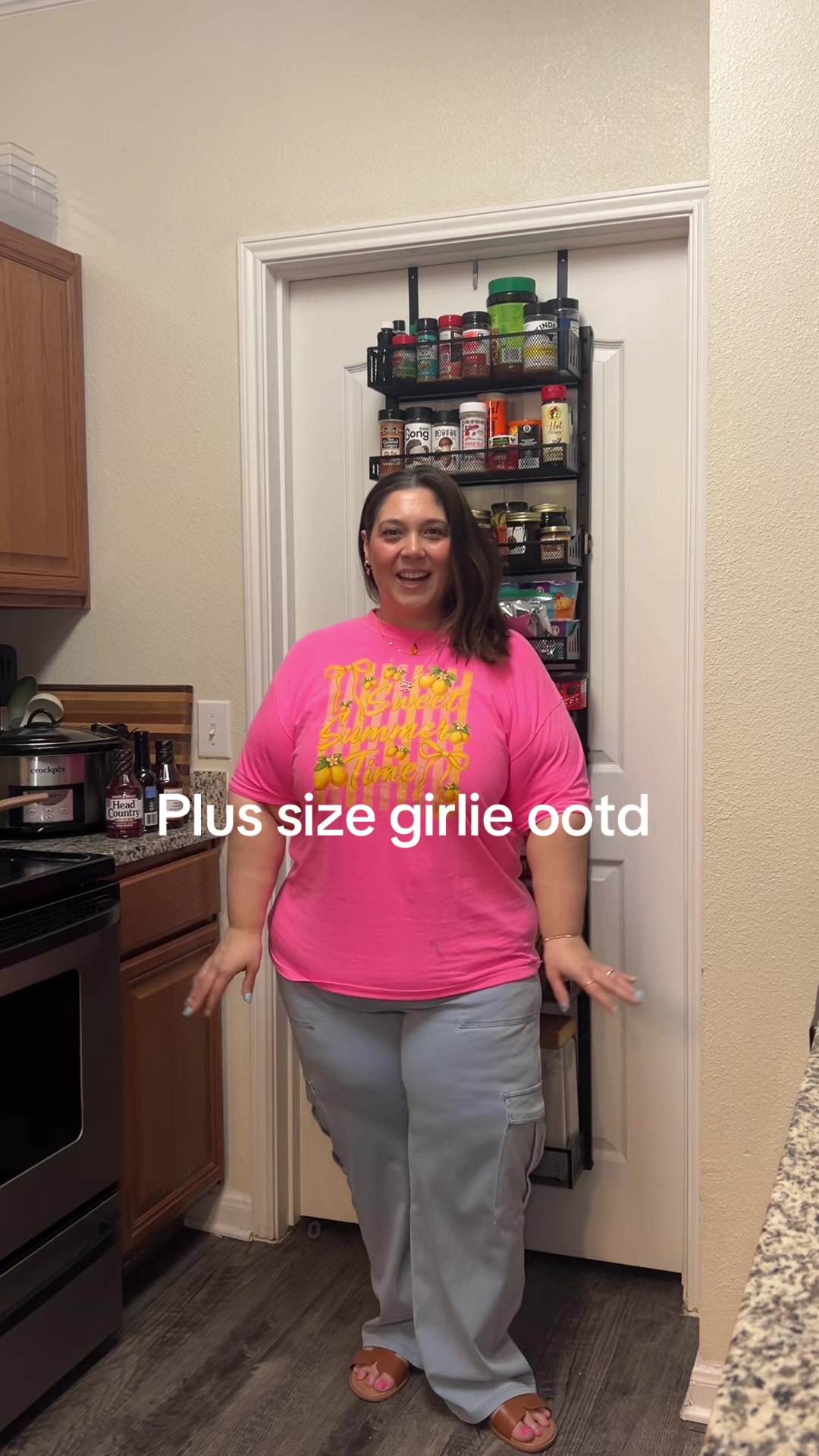 TikTok post by @ashleywatkins1114 for TimelessDream. Caption reads: The pink tee are you kidding me?! Obsessed! I hope....