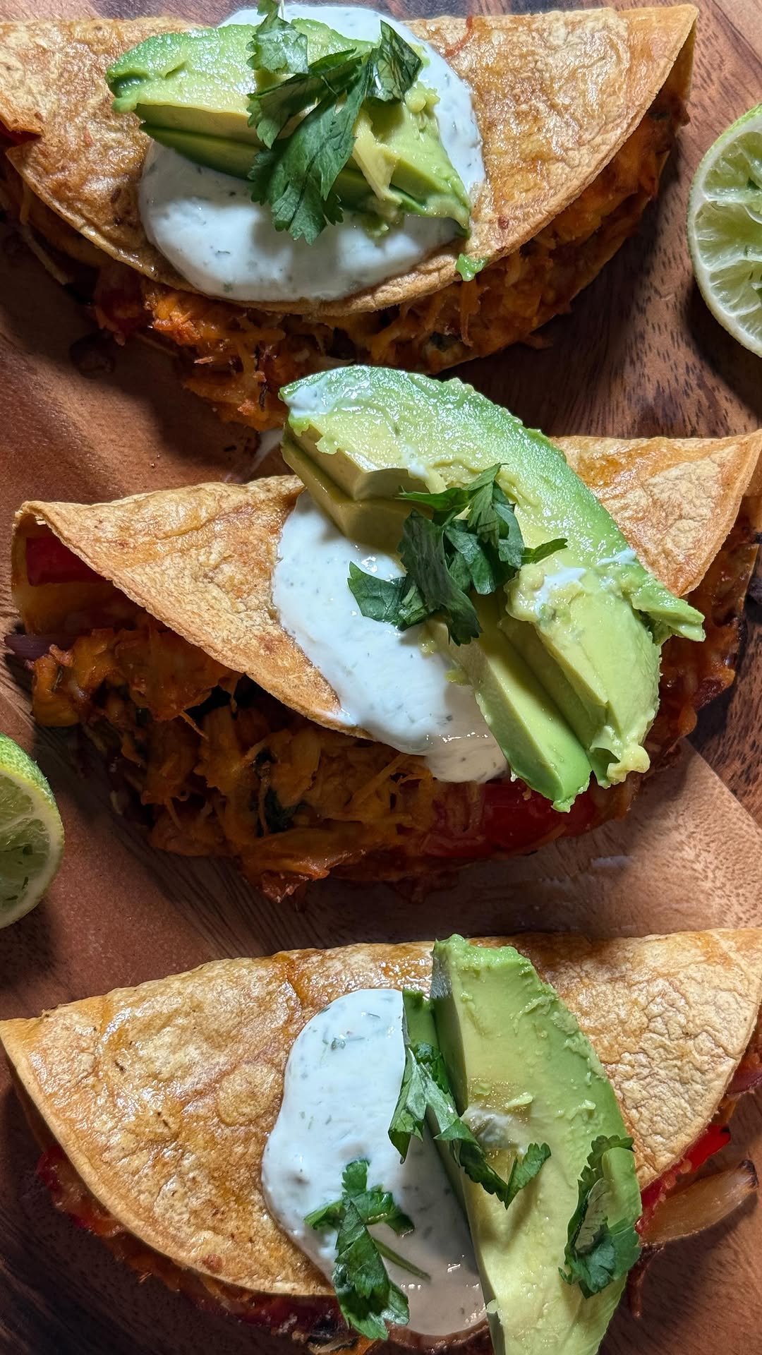 Instagram post by @ellie_teale for Primal Kitchen. Caption reads: crunchy buffalo chicken tacos 🌮 these tacos are....