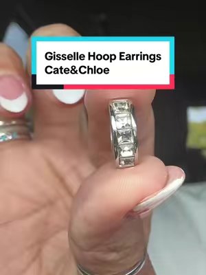 TikTok post by @valerie.sims2 for Cate & Chloe Jewelry. Caption reads: And it’s FREE SHIPPING!! #cateandchloe....
