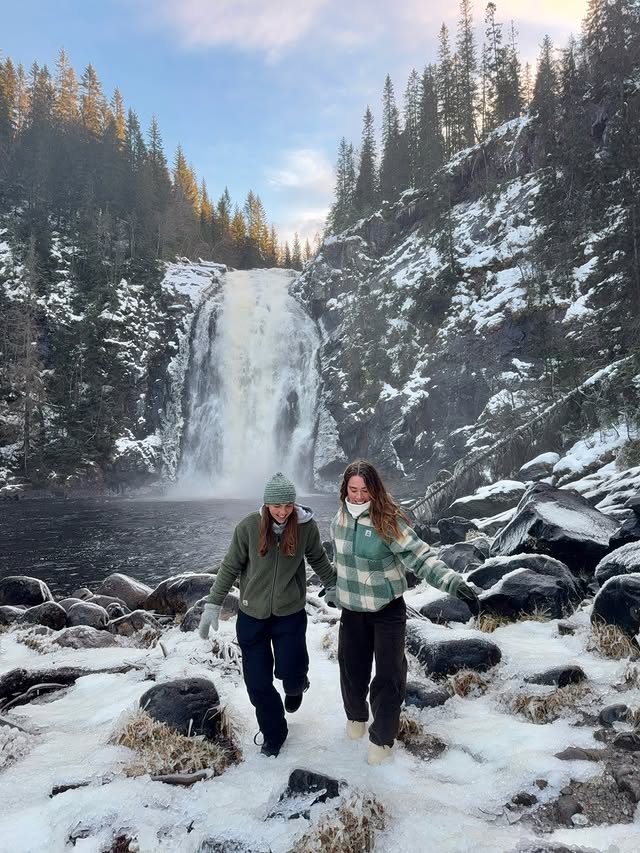 Instagram post by @kajsasande for Passenger Clothing. Caption reads: [...] kind of escapism, in our favourite....