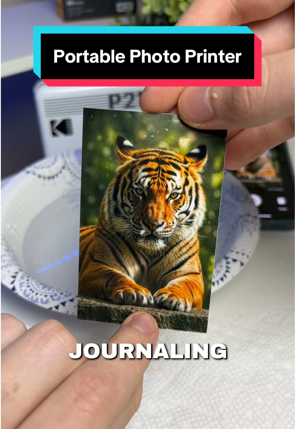 TikTok post by @winwithpags for Kodak Photo Printer. Caption reads: [...] finds lately.☀️📷@Kodak Photo Printer....