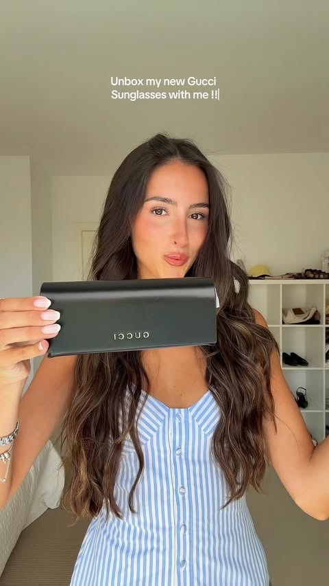 Instagram post by @alexiabelitsas for SmartBuyGlasses. Caption reads: Obsessed with them ⭐️ thank you @smartbuyglasses....