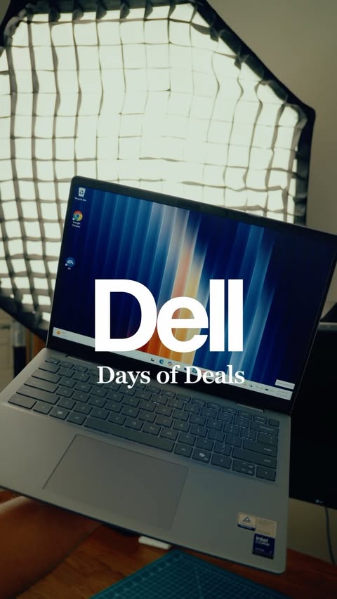 Instagram post by @dantevisualz for Intel. Caption reads: [...] promotional doorbusters and deals. @dell....