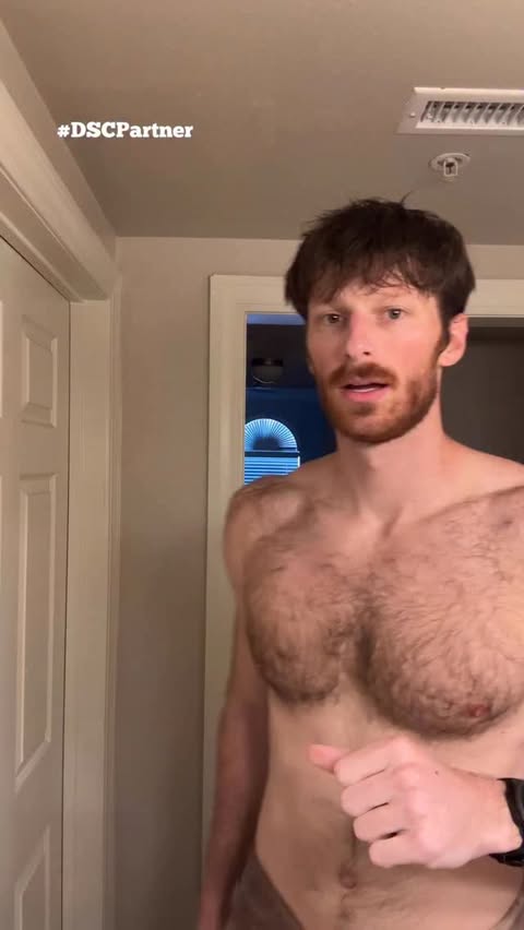 Instagram post by @semi_retired_athlete for Dollar Shave Club. Caption reads: [...] at breakfast #ad #DSCPartner....