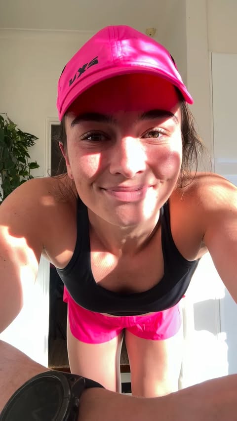 Instagram post by @calypsosheridan for 2XU. Caption reads: [...] Elite 15 in hyrox and being sponsored by....