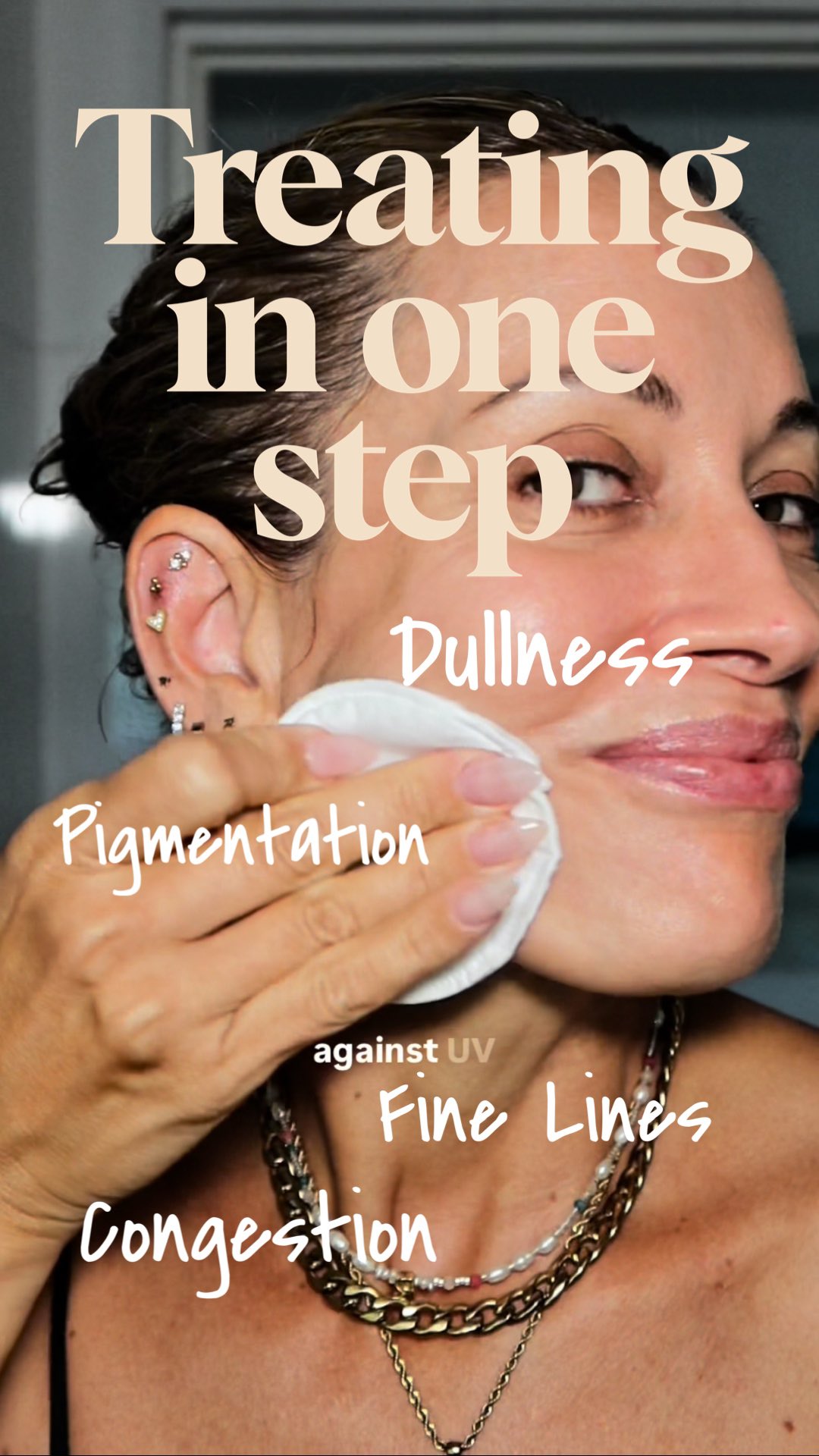 Instagram post by @miamakeup for ALPHA-H. Caption reads: Resurfacing, brightening, and hydrating - this is....