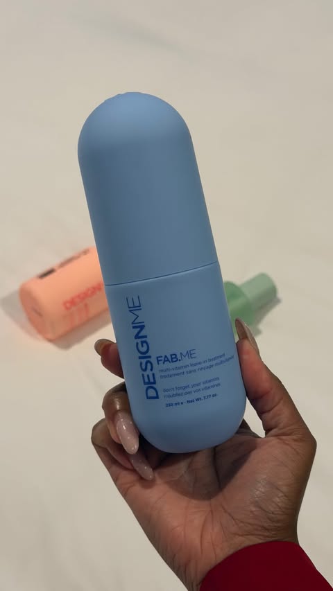 Instagram post by @y.smn.e for DESIGNME Hair. Caption reads: [...] So excited to be collaborating with....