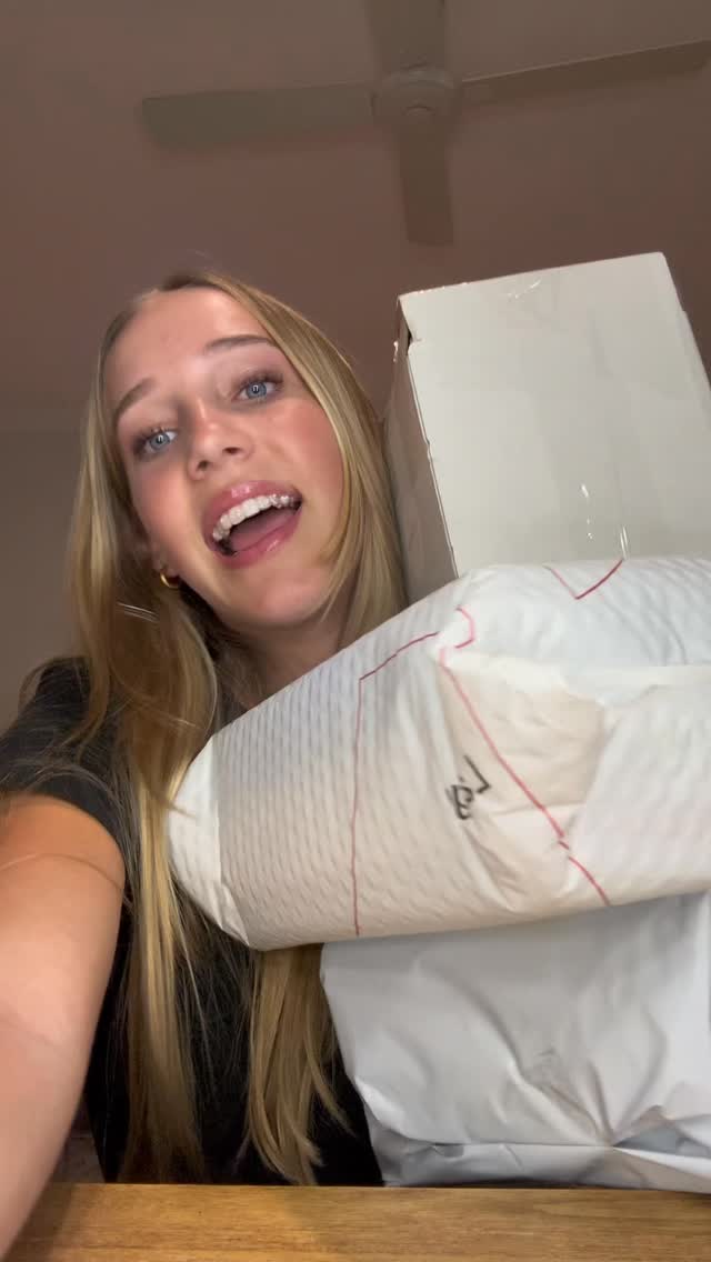 Instagram post by @millie_valentine for Cotton On Body. Caption reads: PR haulll!! Thank you to 
@daisy_in_dots -....