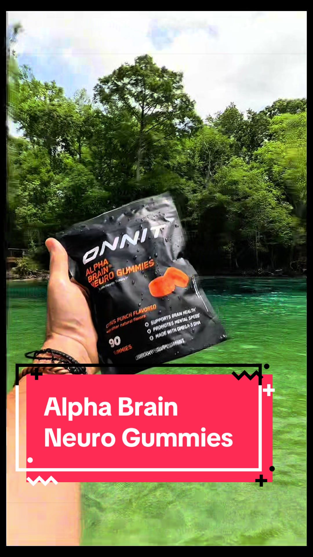 TikTok post by @floridamaneric for Onnit. Caption reads: [...] #Noootropics #TikTokShop @GET ONNIT.