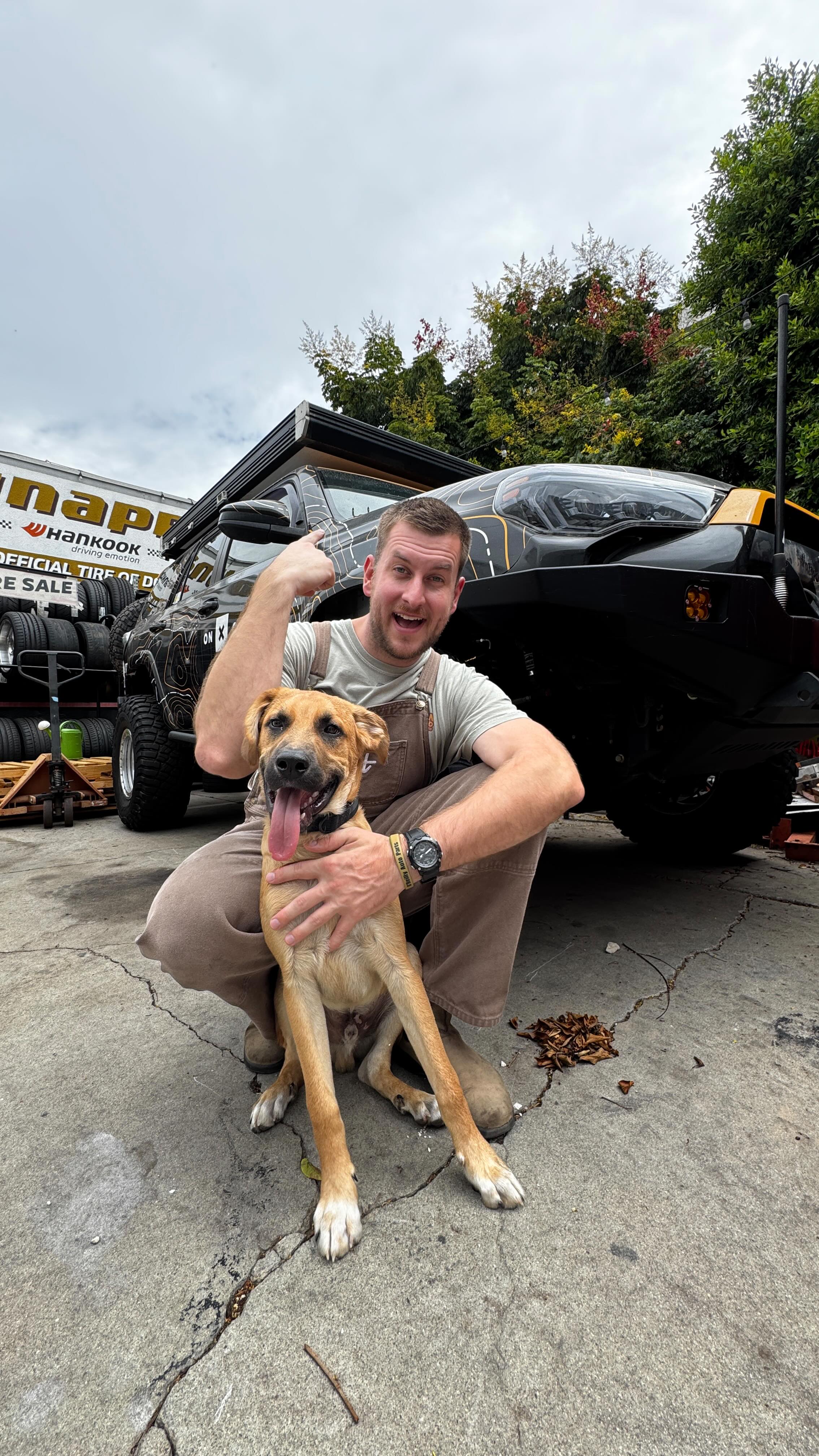 Instagram post by @zachary_diehl for eBay Motors. Caption reads: Built for a 6,000 mile off-road trek, this 4Runner....