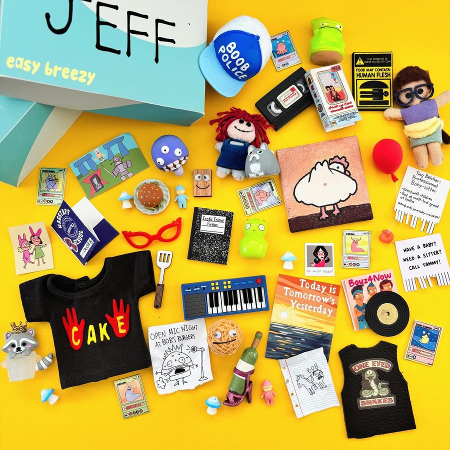 Instagram post by @frompentopaperstudio for Glowforge. Caption reads: Thank you for all the love for the Bobs Burgers....