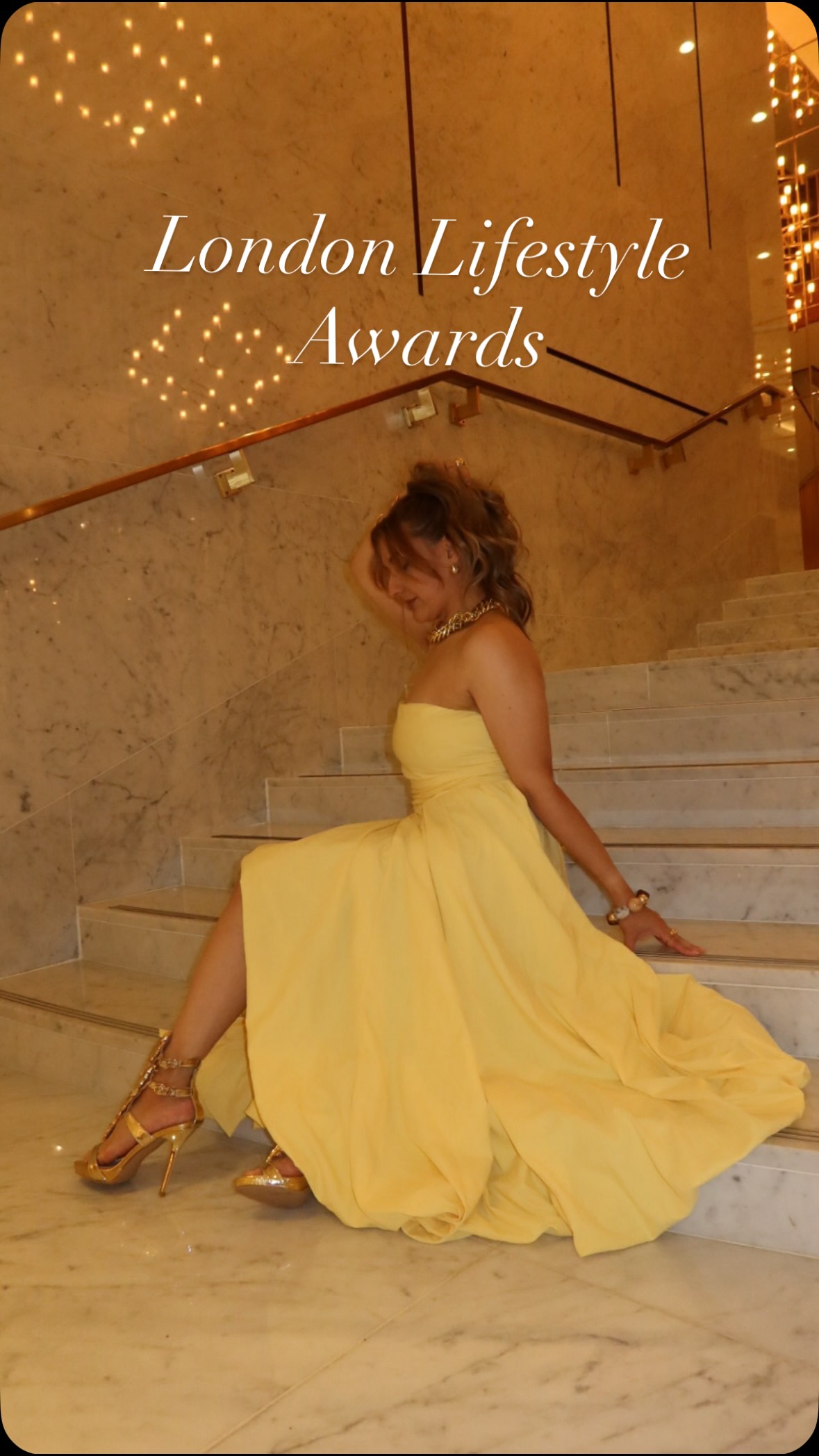 Instagram post by @misschanteller for Sintillate Talent. Caption reads: Another highlight reel from the @lifestyle_awards....